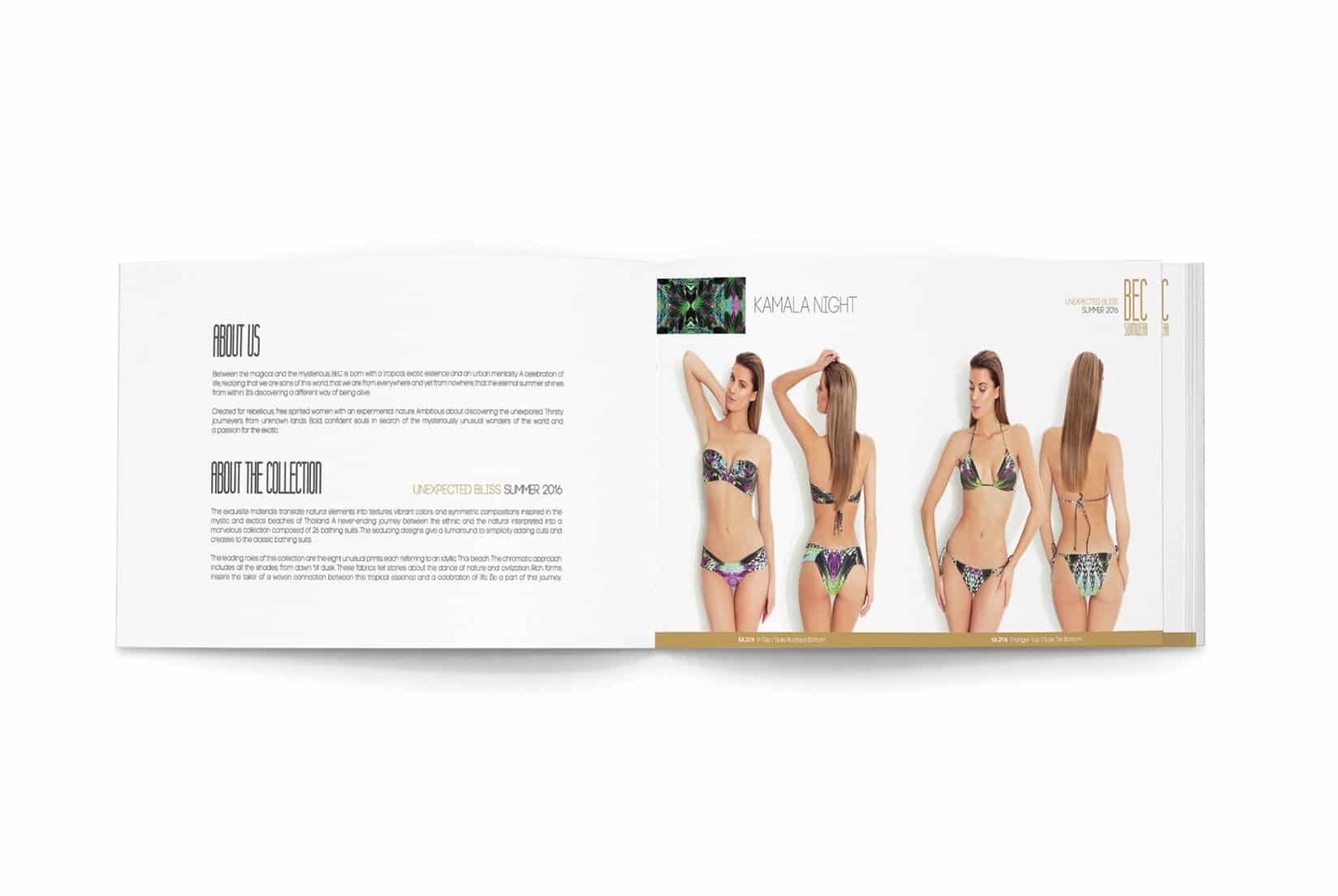 Portafolio visual creativo y profesional